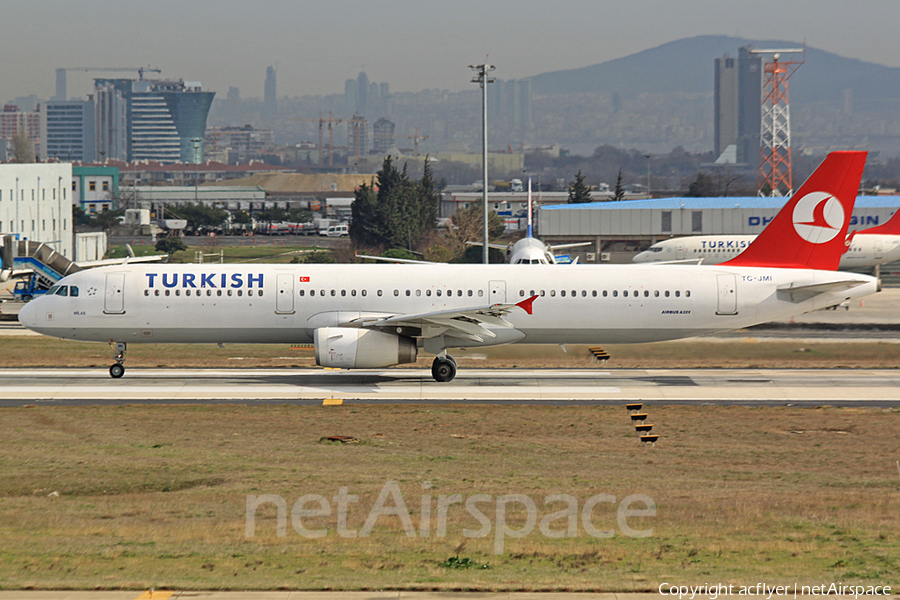 Turkish Airlines Airbus A321-232 (TC-JMI) | Photo 223227