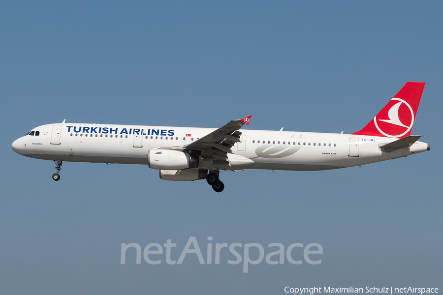 Turkish Airlines Airbus A321-232 (TC-JMJ) | Photo 247142