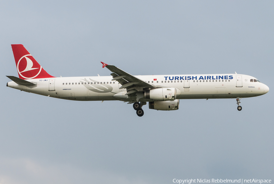 Turkish Airlines Airbus A321-232 (TC-JMJ) | Photo 331008