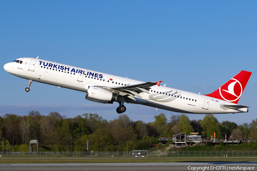 Turkish Airlines Airbus A321-232 (TC-JMJ) | Photo 567690