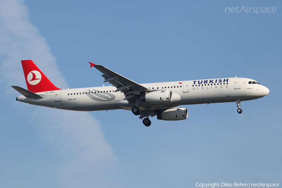 Turkish Airlines Airbus A321-232 (TC-JMJ) | Photo 40510