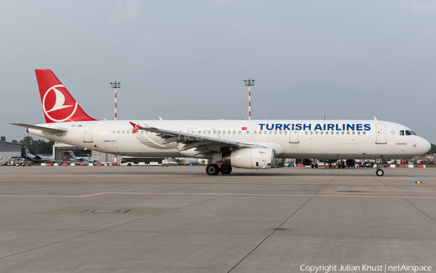 Turkish Airlines Airbus A321-231 (TC-JML) | Photo 116574