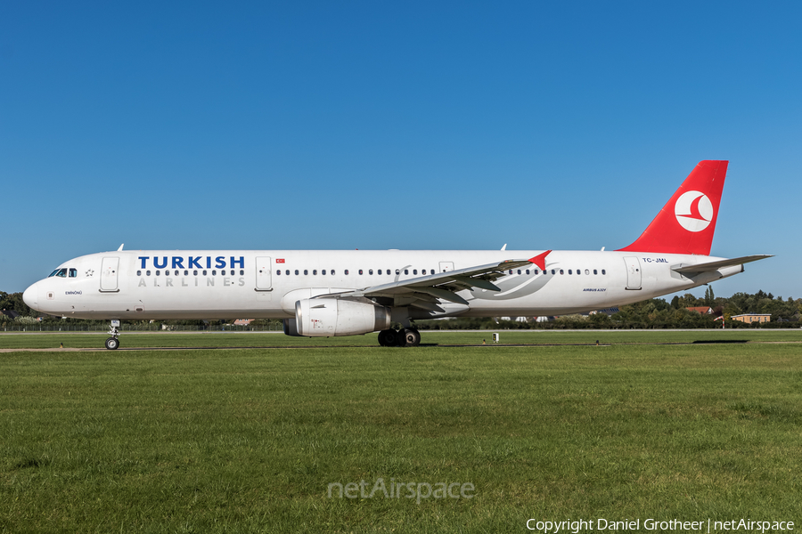 Turkish Airlines Airbus A321-231 (TC-JML) | Photo 88052