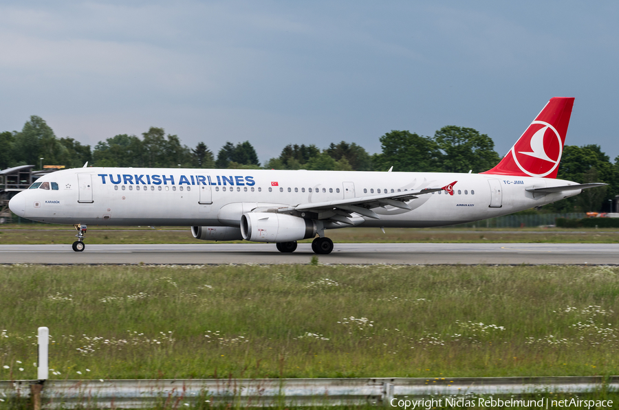 Turkish Airlines Airbus A321-231 (TC-JMM) | Photo 324804