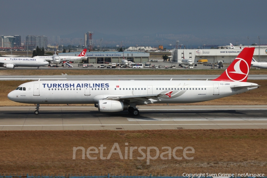 Turkish Airlines Airbus A321-231 (TC-JMM) | Photo 447318