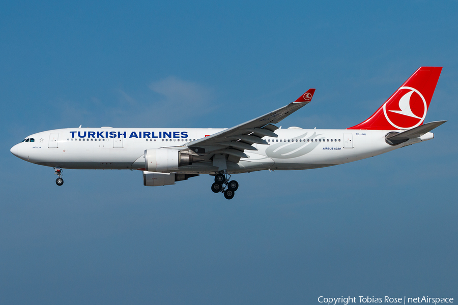 Turkish Airlines Airbus A330-203 (TC-JND) | Photo 335679