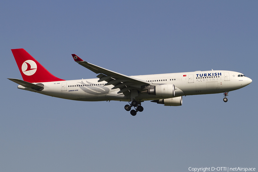 Turkish Airlines Airbus A330-203 (TC-JND) | Photo 348392