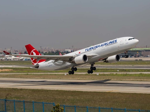 Turkish Airlines Airbus A330-203 (TC-JNE) at  Istanbul - Ataturk, Turkey