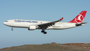 Turkish Airlines Airbus A330-203 (TC-JNE) at  Gran Canaria, Spain