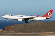 Turkish Airlines Airbus A330-203 (TC-JNE) at  Gran Canaria, Spain