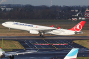 Turkish Airlines Airbus A330-343E (TC-JNH) at  Dusseldorf - International, Germany