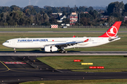 Turkish Airlines Airbus A330-343E (TC-JNH) at  Dusseldorf - International, Germany