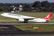 Turkish Airlines Airbus A330-343E (TC-JNH) at  Dusseldorf - International, Germany