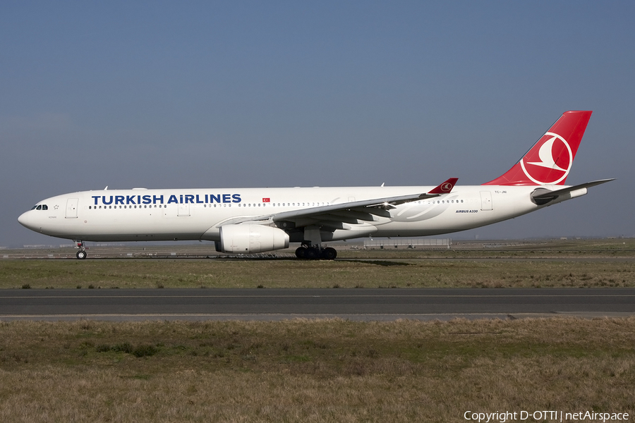 Turkish Airlines Airbus A330-343E (TC-JNI) | Photo 433784