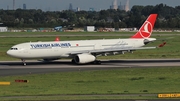 Turkish Airlines Airbus A330-343E (TC-JNI) at  Dusseldorf - International, Germany