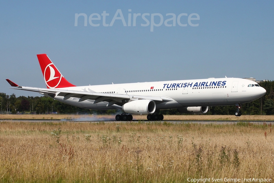 Turkish Airlines Airbus A330-343E (TC-JNI) | Photo 26019