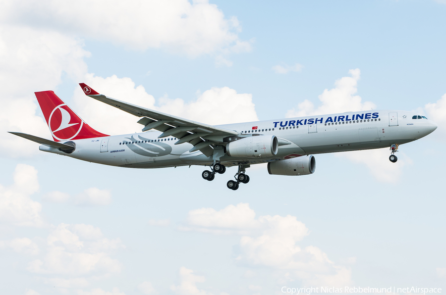 Turkish Airlines Airbus A330-343E (TC-JNI) | Photo 343312