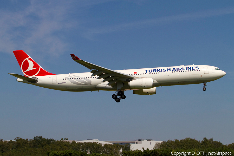 Turkish Airlines Airbus A330-343E (TC-JNI) | Photo 388178