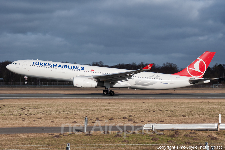 Turkish Airlines Airbus A330-343E (TC-JNK) | Photo 21392