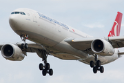 Turkish Airlines Airbus A330-343E (TC-JNK) at  London - Heathrow, United Kingdom