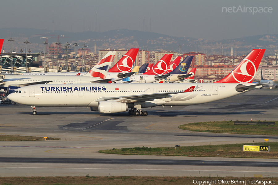 Turkish Airlines Airbus A330-343E (TC-JNL) | Photo 44008