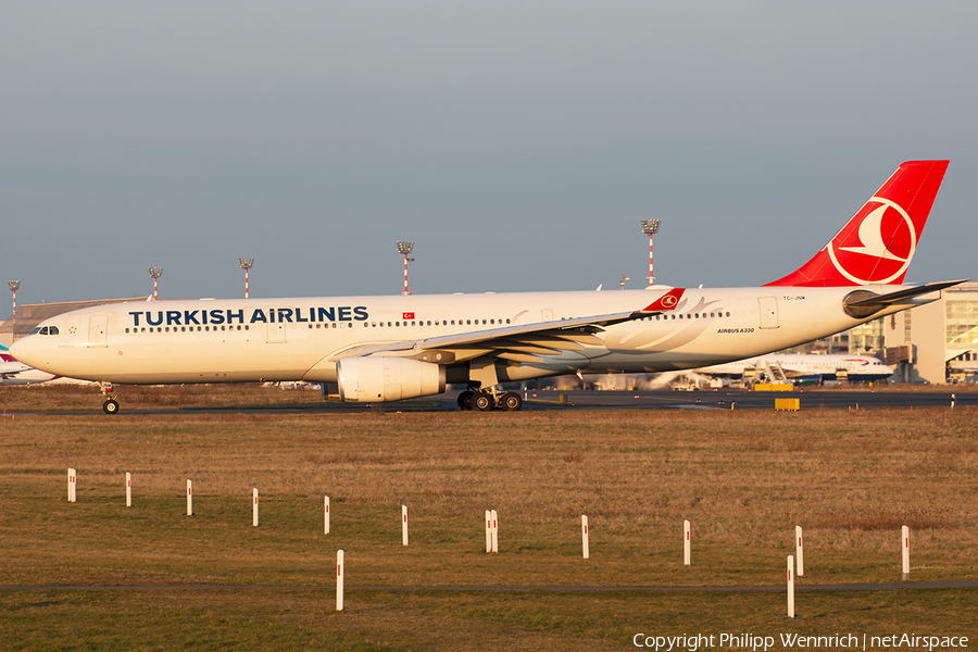 Turkish Airlines Airbus A330-343E (TC-JNM) | Photo 260495