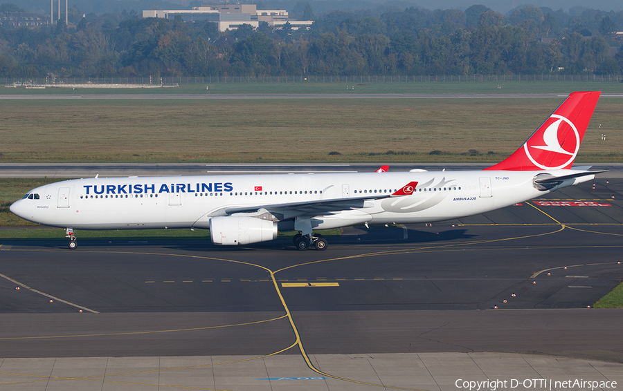 Turkish Airlines Airbus A330-343E (TC-JNO) | Photo 476752
