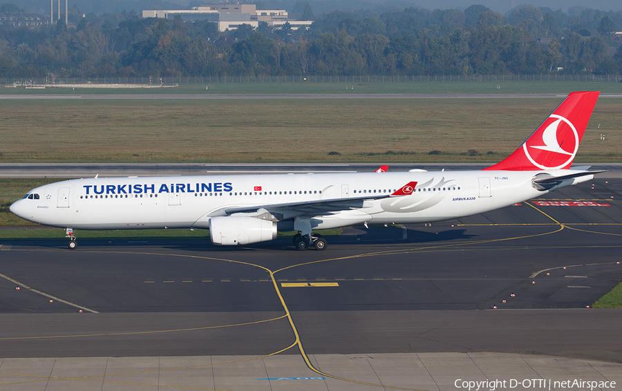 Turkish Airlines Airbus A330-343E (TC-JNO) | Photo 476752