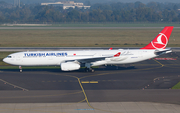 Turkish Airlines Airbus A330-343E (TC-JNO) at  Dusseldorf - International, Germany