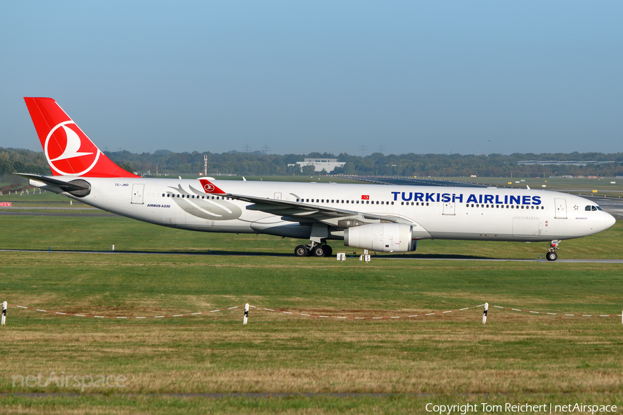 Turkish Airlines Airbus A330-343E (TC-JNO) | Photo 530767