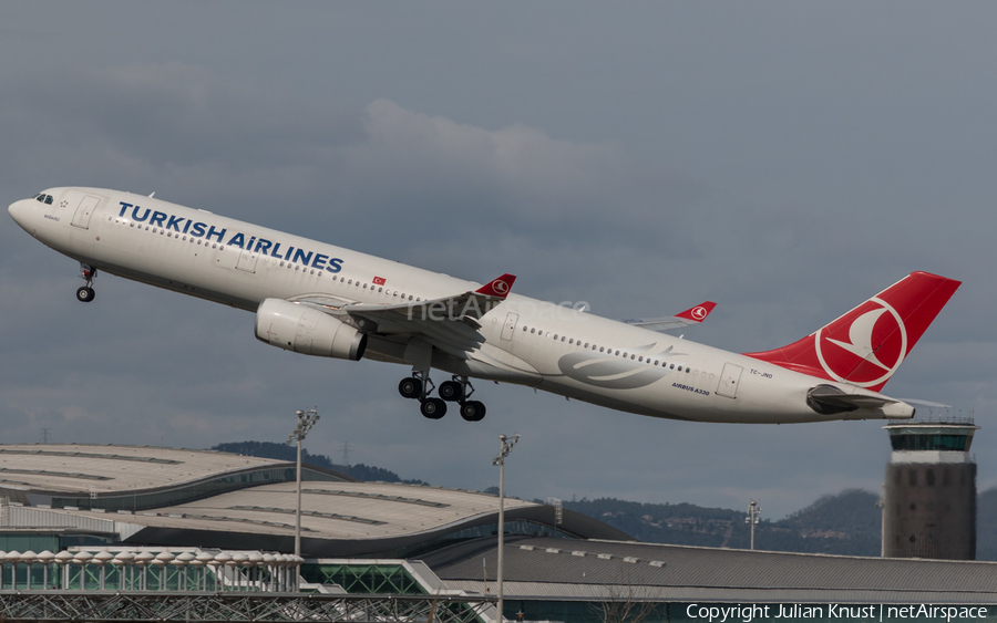 Turkish Airlines Airbus A330-343E (TC-JNO) | Photo 149174