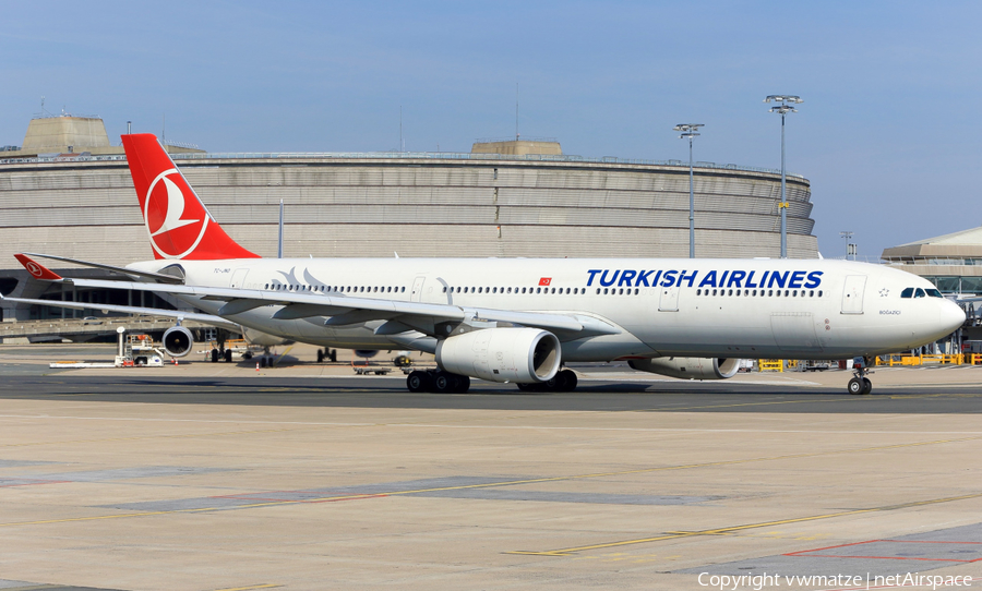 Turkish Airlines Airbus A330-343E (TC-JNO) | Photo 157242