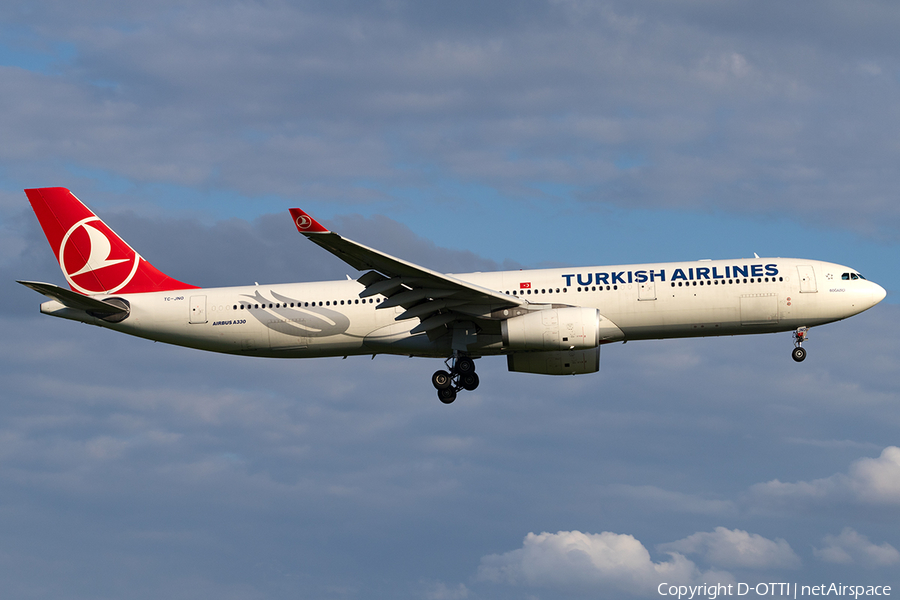 Turkish Airlines Airbus A330-343E (TC-JNO) | Photo 181185