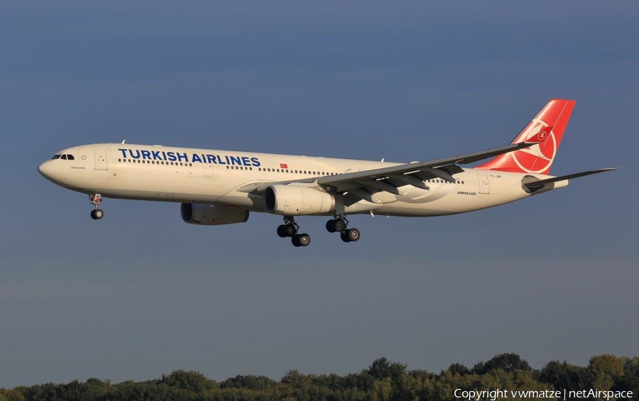 Turkish Airlines Airbus A330-343E (TC-JNP) | Photo 266966