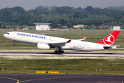 Turkish Airlines Airbus A330-343E (TC-JNR) at  Dusseldorf - International, Germany