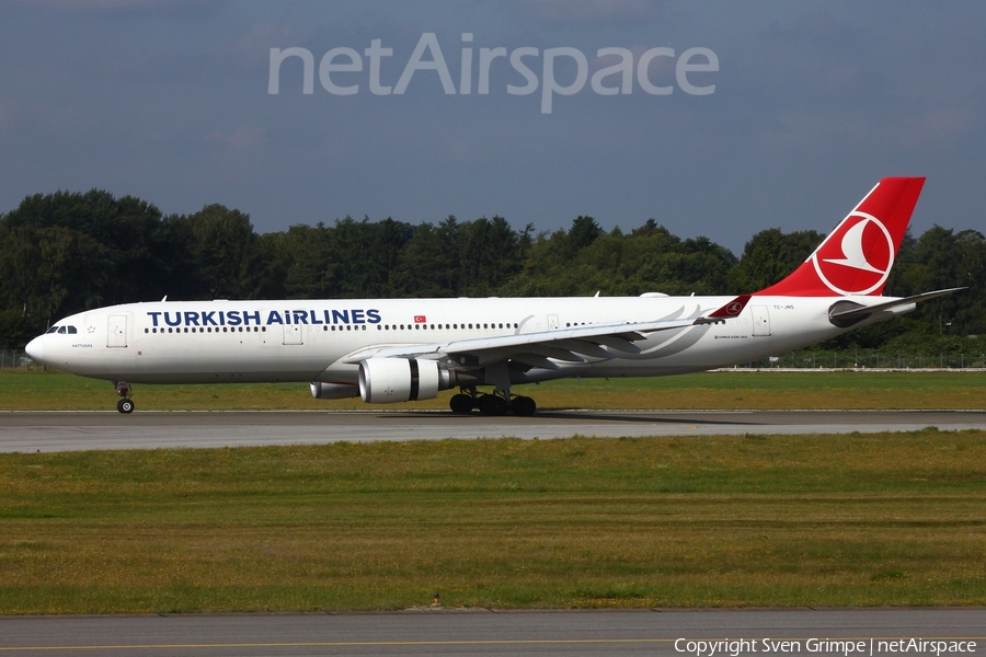 Turkish Airlines Airbus A330-303 (TC-JNS) | Photo 461303
