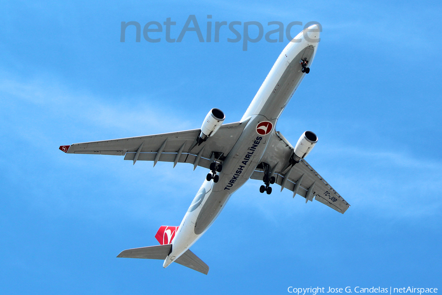 Turkish Airlines Airbus A330-303 (TC-JOB) | Photo 76095