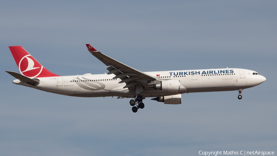 Turkish Airlines Airbus A330-303 (TC-JOK) | Photo 524509