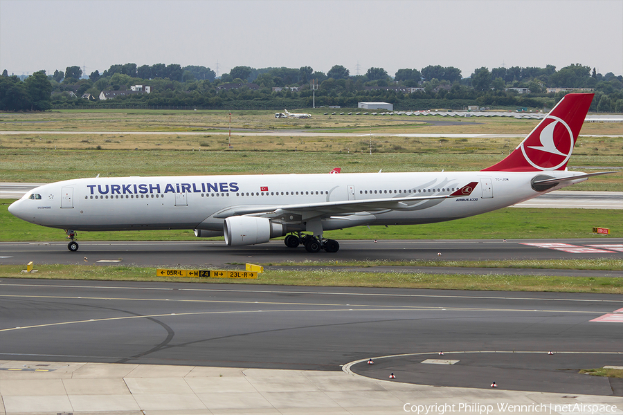 Turkish Airlines Airbus A330-302X (TC-JOM) | Photo 117404