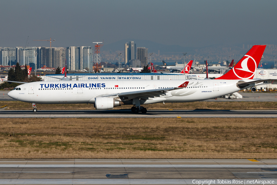 Turkish Airlines Airbus A330-302X (TC-JOM) | Photo 313703