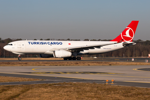 Turkish Cargo Airbus A330-243F (TC-JOY) at  Frankfurt am Main, Germany