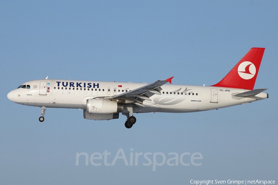 Turkish Airlines Airbus A320-232 (TC-JPD) | Photo 17415