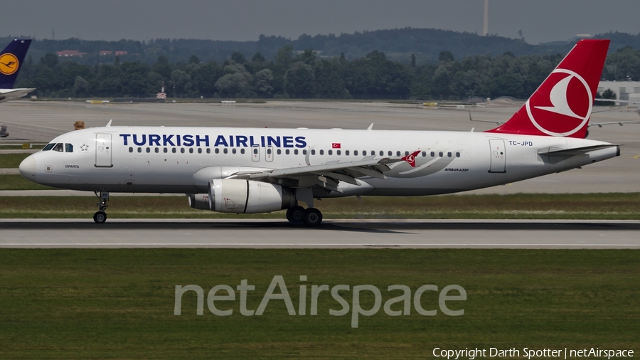 Turkish Airlines Airbus A320-232 (TC-JPD) | Photo 230048