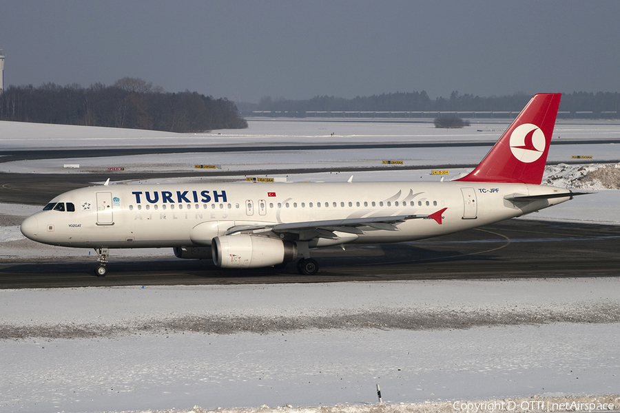 Turkish Airlines Airbus A320-232 (TC-JPF) | Photo 285304