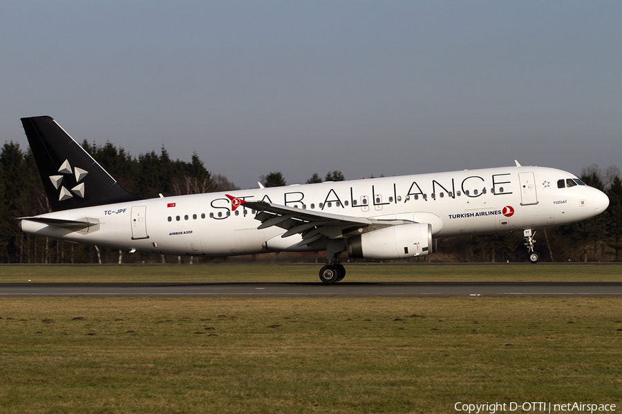 Turkish Airlines Airbus A320-232 (TC-JPF) | Photo 476912