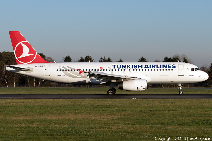 Turkish Airlines Airbus A320-232 (TC-JPJ) | Photo 524170