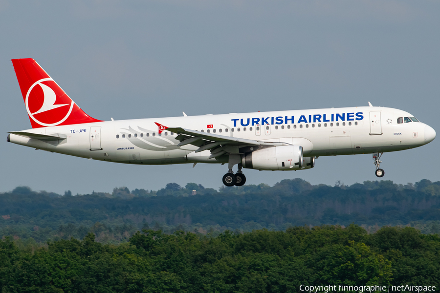 Turkish Airlines Airbus A320-232 (TC-JPK) | Photo 471585