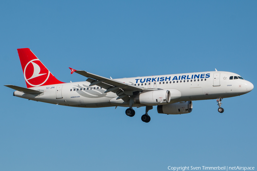 Turkish Airlines Airbus A320-232 (TC-JPK) | Photo 245221