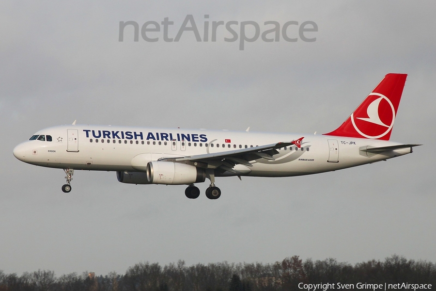 Turkish Airlines Airbus A320-232 (TC-JPK) | Photo 64667