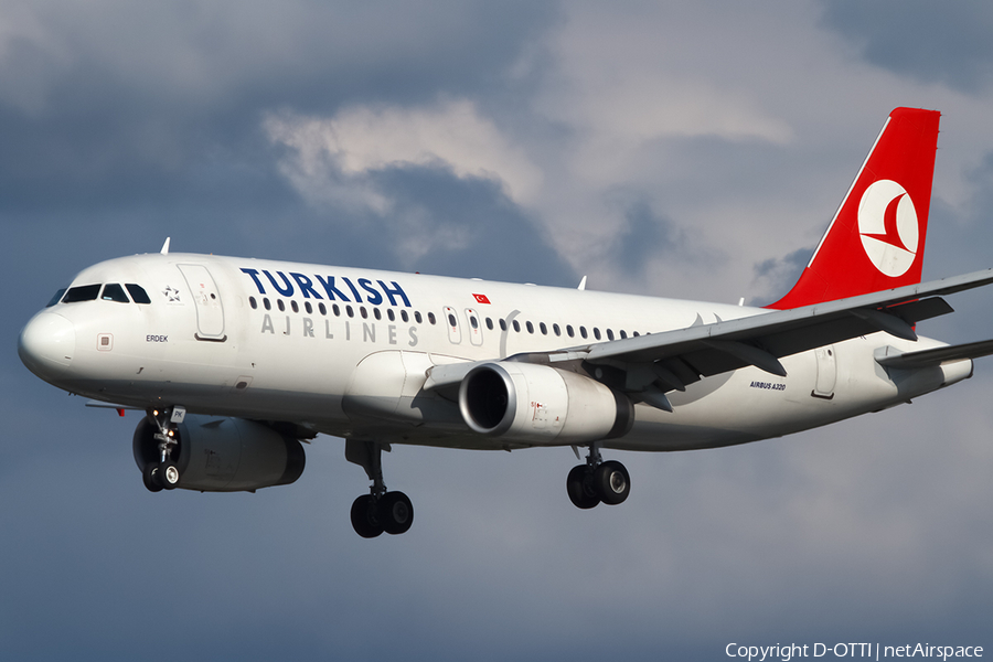 Turkish Airlines Airbus A320-232 (TC-JPK) | Photo 413603